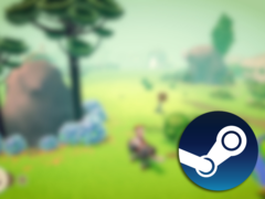 Gaucho and the Grassland ha anche una demo disponibile su Steam, se vuole provare il gioco prima di acquistarlo. Nella foto - Una schermata sfocata della build dev del gioco, con il logo di Steam sovrapposto (fonte immagine: Steam - Edited)