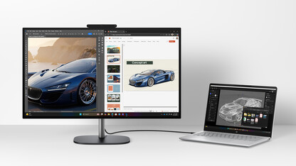 Thunderbolt 4 di AiO in azione (fonte: HP)