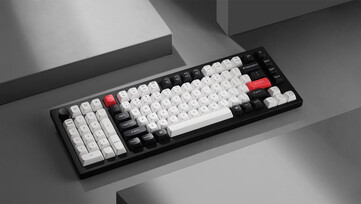 Tastiera wireless per giochi e produttività Keychron Q12 HE in nero carbone. (Fonte: Keychron)
