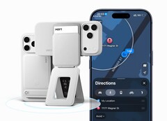 L'ultimo portafoglio per iPhone di Moft funziona anche come un piccolo treppiede.