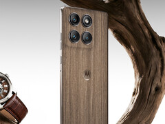 Il Motorola Edge 60 Pro è ora disponibile con una finitura in legno in Cina. (Fonte: Motorola)