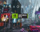 Viene mostrato il banner di Pragmata con il logo della GPU Nvidia