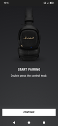 Premere due volte il joystick = Accoppiamento Bluetooth
