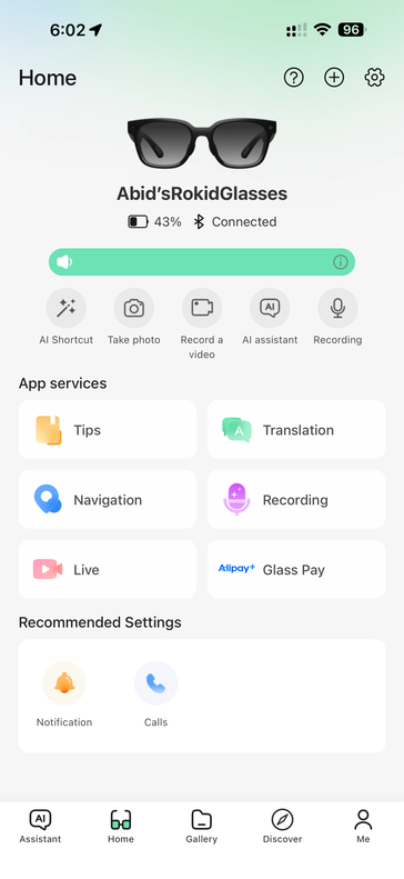 Funzionalità di accessibilità dell'app