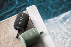 L&#039;altoparlante Bluetooth Tribit Stormbox Mini Plus è disponibile nei colori nero, blu e verde (fonte: Tribit)