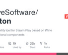 L'aggiornamento sperimentale Proton del 7 febbraio 2024 estende il supporto del gioco a Linux e allo Steam Deck (immagine: GitHub).