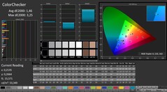 CalMAN: ColorChecker (calibrato)