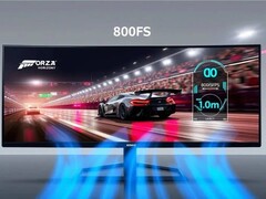 Il monitor ha una frequenza di aggiornamento di 800 Hz. (Fonte immagine: HKC)