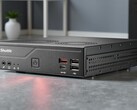 Il mini PC Shuttle XPC Slim DH810 ha nel mirino il pubblico dell'IT industriale. (Fonte immagine: Shuttle, modificato)