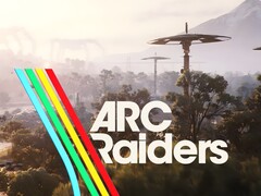 Viene mostrato il banner di Arc Raiders con il logo (Fonte immagine: screenshot, Arc Raiders YouTube, Embark Studios con modifiche)