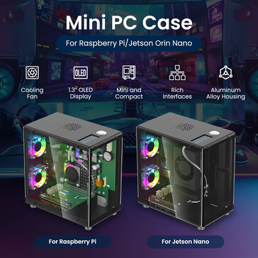 I punti salienti del case del mini PC (fonte: Elecrow)