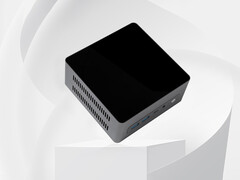 L&#039;MTN-FP850 verrà offerto anche con Ryzen 7 255 e Ryzen 7 260. Nella foto: un&#039;immagine promozionale del mini PC. (Fonte immagine: Maxtang - modificata)