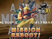 Grafica realizzata in occasione del trentesimo anniversario di Metal Slug