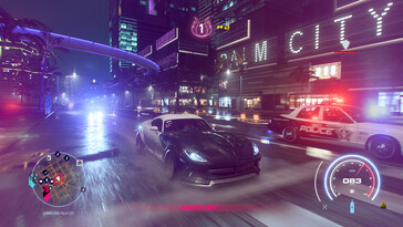 Nella foto: uno screenshot del gameplay di Need for Speed Heat.
