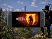 Oblivion Remastered per Switch, schermata della versione a 2 porte visualizzata su console portatile