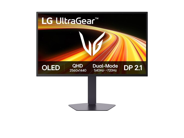La parte anteriore di LG UltraGear 27GX790B-B. (Fonte: LG)
