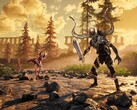 Un'immagine che mostra i nemici in Voin, attualmente in vendita su Steam.