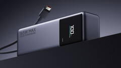 Il power bank Xiaomi da 165W ha una porta USB-C separata accanto al cavo incorporato (fonte: Xiaomi)