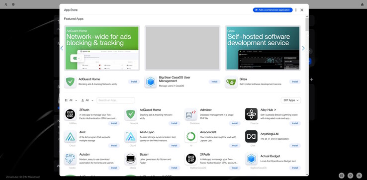 L'App Store Docker in ZimaOS