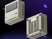 AYANEO AM01 deve il suo design ai desktop Macintosh vintage Apple. (Fonte: AYANEO)