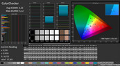 CalMAN: ColorChecker (calibrato)