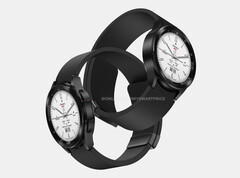 Il design del Galaxy Watch4 Classic dovrebbe tornare con la serie Galaxy Watch6. (Fonte: @OnLeaks &amp;amp; MySmartPrice)