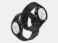 Il design del Galaxy Watch4 Classic dovrebbe tornare con la serie Galaxy Watch6. (Fonte: @OnLeaks & MySmartPrice)
