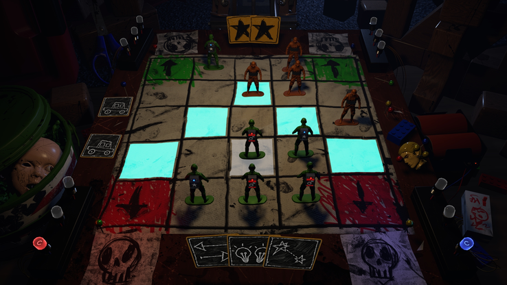 Azione di gioco in Midnight Toybox