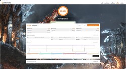 3DMark Fire Strike: GPU + 140 MHz, VRAM + 1500 MHz