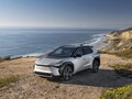 Toyota ha rivelato che il SUV 2023 bZ4X sarà disponibile nei concessionari USA questa primavera. (Fonte: Toyota)