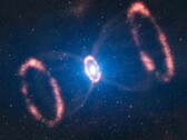Questo, o almeno qualcosa di simile, è il modo in cui una stella morente esplode. (Immagine: ESA/L. Calcada)