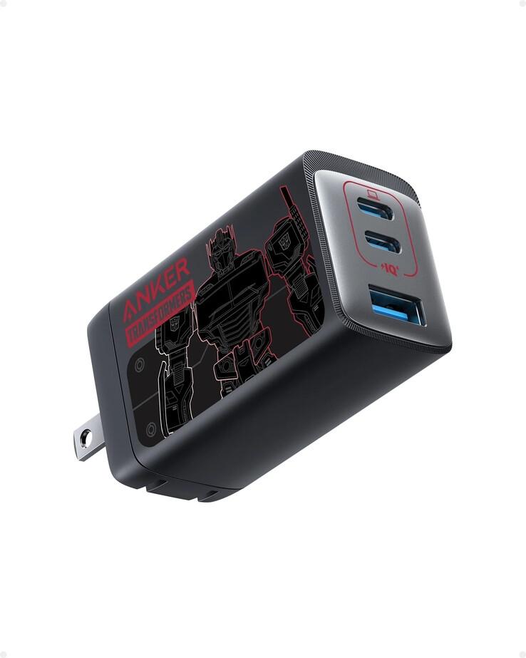 Il caricabatterie Anker x Transformers Edizione Speciale 735 (GaNPrime 65W) (fonte: Anker)