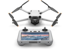 Il Mini 3 Pro e il controller DJI RC hanno ricevuto aggiornamenti del firmware, così come l&#039;app DJI Fly. (Fonte: DJI)