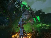 Un'immagine che mostra uno scontro con un boss in Dungeons of Sundaria.