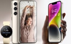 Il Samsung Galaxy S23 dovrebbe essere un potente rivale dell'iPhone 14 Apple. (Fonte: SnoopyTech/Apple - modificato)