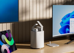 AOOSTAR riutilizza il guscio dell'R1 per il più potente R7. (Fonte: AOOSTAR)