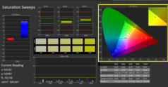 CalMAN - Saturation sweeps (calibrato)