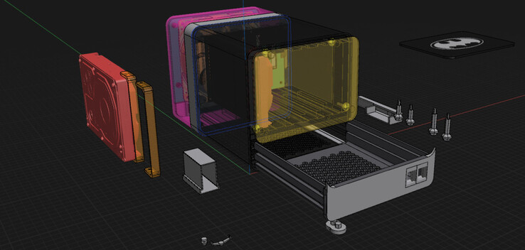 L'intero progetto è stato compilato in Shapr3D. (Fonte: Jack Harvest)