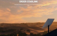 La velocità di Starlink è diminuita nel terzo trimestre (immagine: SpaceX)