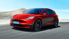 Rendering del concept della Tesla Model 2 hatchback (immagine: CarWow)