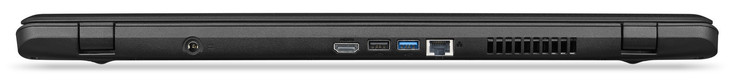 Retro: Connettore di alimentazione, HDMI, USB 2.0 tipo A, USB 3.1 Gen 1 tipo A, Gigabit Ethernet