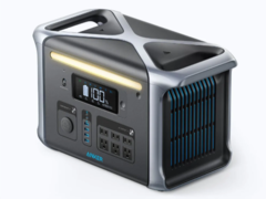 L&#039;Anker 757 PowerHouse ha una capacità di 1.229 Wh e una potenza massima di 1.500 W. (Fonte: Anker)