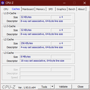 CPU-Z Caches