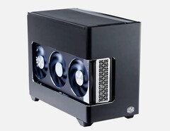 Questo nuovo case ITX da gioco pone l&#039;accento sul raffreddamento della GPU (Fonte: Cooler Master)