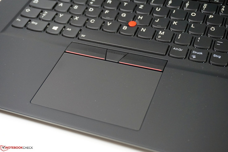 Touchpad e TrackPoint