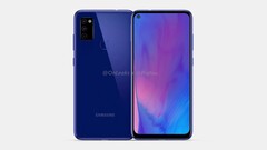 Galaxy M51 immaginato dagli esperti di OnLeaks