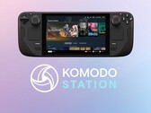 Il ponte a vapore è raffigurato con il logo della Stazione Komodo