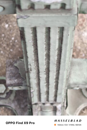 Oppo Find X9 Pro senza supporto per l'obiettivo mostra colori accurati.