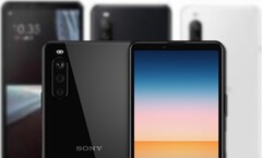 Il Sony Xperia 10 III nella nuova immagine live assomiglia ai rendering di OnLeaks. (Fonte immagine: AndroidNext/OnLeaks/Voice - modificato)