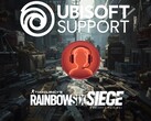 Vengono mostrati i loghi del supporto Ubisoft e di Rainbow Six Siege (Fonte immagine: Supporto Ubisoft con modifiche)